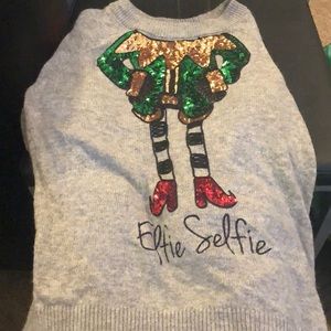 New without tag sweater. Holiday theme. XS.